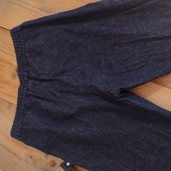 COS High Waist Denim Straight Leg Pants Fits Size 4 - Picture 10 of 13